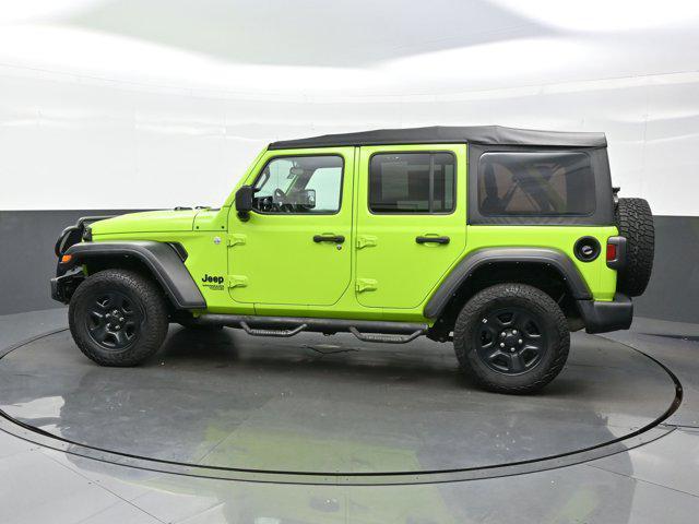 used 2021 Jeep Wrangler Unlimited car, priced at $18,490