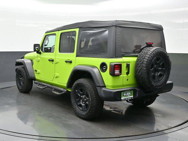 used 2021 Jeep Wrangler Unlimited car, priced at $18,490
