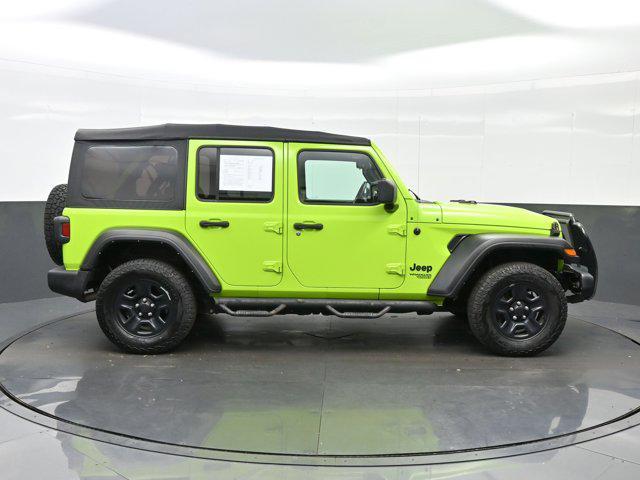 used 2021 Jeep Wrangler Unlimited car, priced at $18,490
