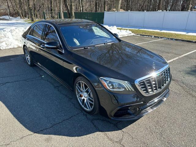 used 2018 Mercedes-Benz AMG S 63 car, priced at $46,995