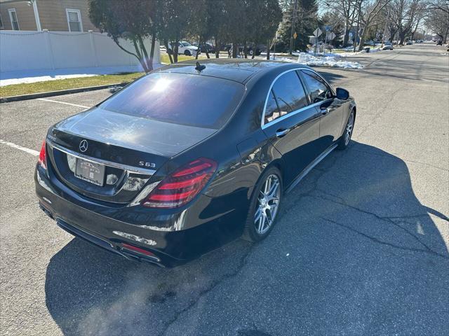 used 2018 Mercedes-Benz AMG S 63 car, priced at $46,995