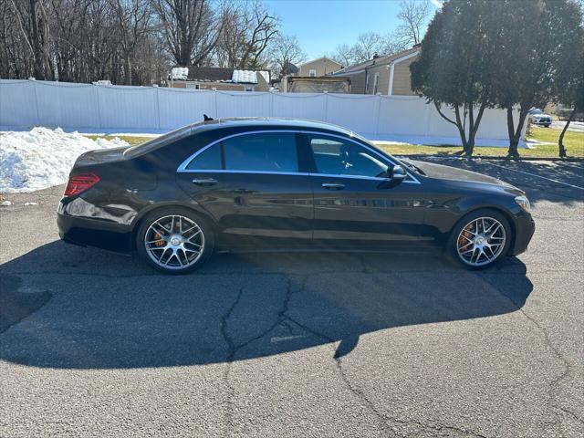 used 2018 Mercedes-Benz AMG S 63 car, priced at $46,995