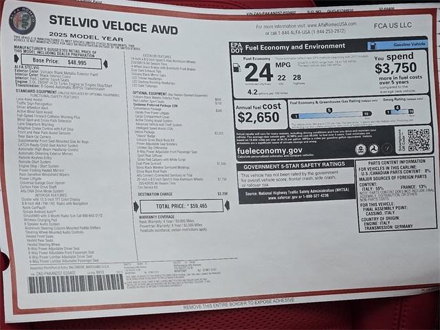 new 2025 Alfa Romeo Stelvio car