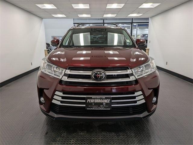 used 2018 Toyota Highlander car, priced at $27,800