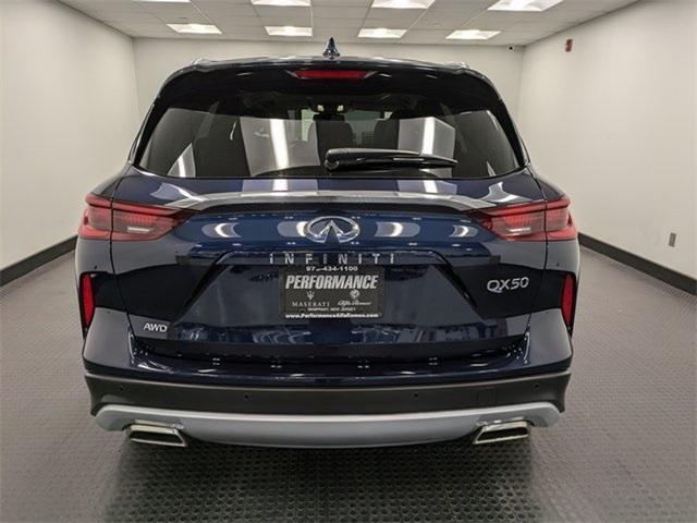 used 2022 INFINITI QX50 car, priced at $27,964