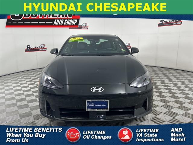 used 2023 Hyundai IONIQ 6 car, priced at $30,100