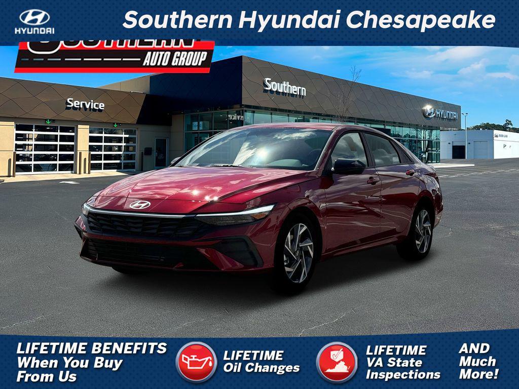 new 2025 Hyundai Elantra car, priced at $24,877