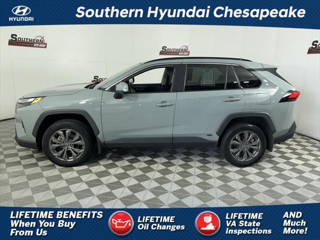 used 2022 Toyota RAV4 Hybrid car, priced at $32,196