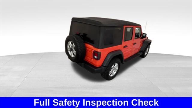 used 2018 Jeep Wrangler Unlimited car, priced at $21,599