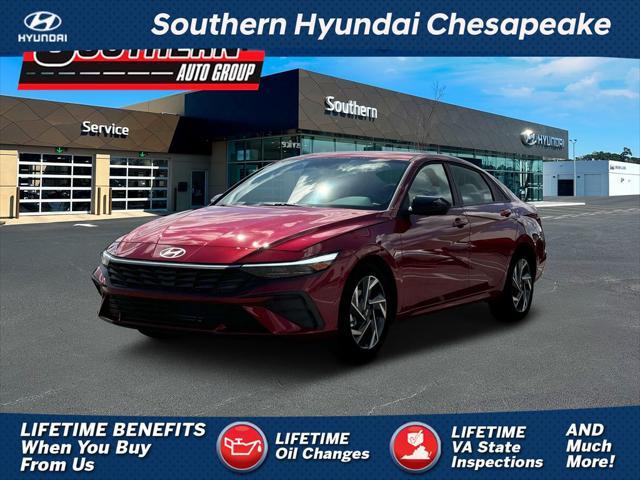 new 2025 Hyundai Elantra car, priced at $24,781