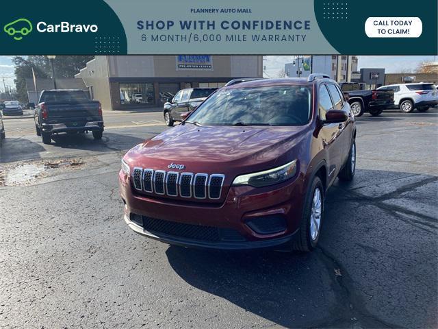 used 2020 Jeep Cherokee car, priced at $17,576