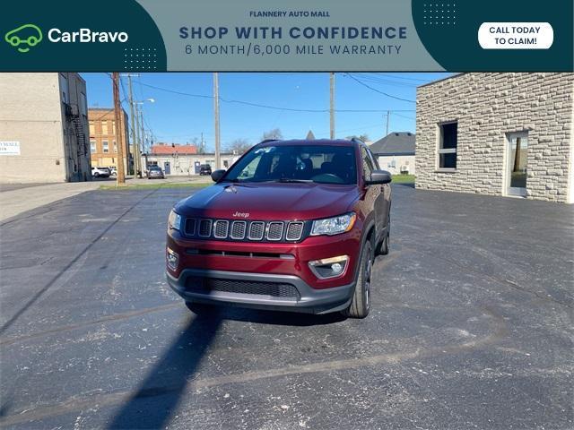 used 2021 Jeep Compass car, priced at $22,643