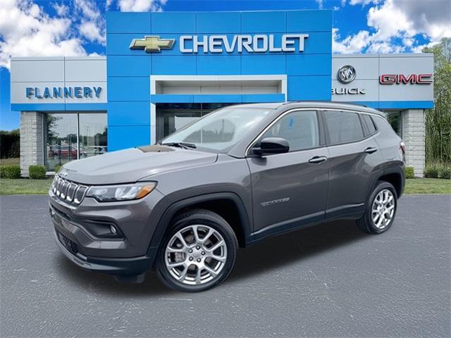 used 2022 Jeep Compass car, priced at $21,490