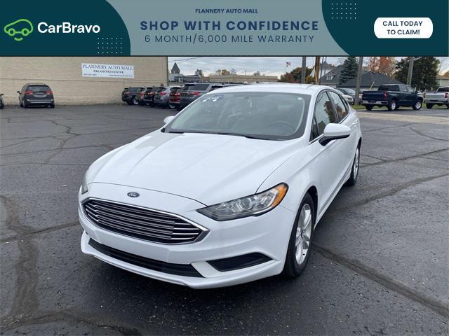used 2018 Ford Fusion car, priced at $15,239