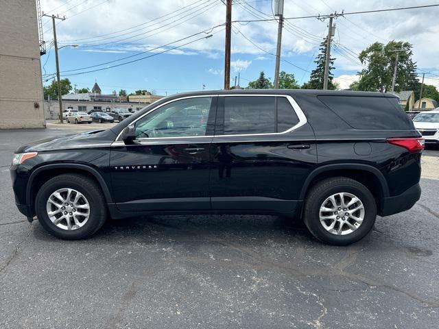 used 2021 Chevrolet Traverse car, priced at $21,579