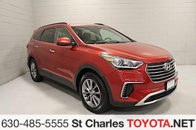 used 2018 Hyundai Santa Fe car, priced at $10,000