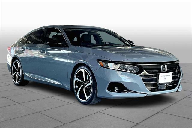 used 2021 Honda Accord car, priced at $21,343