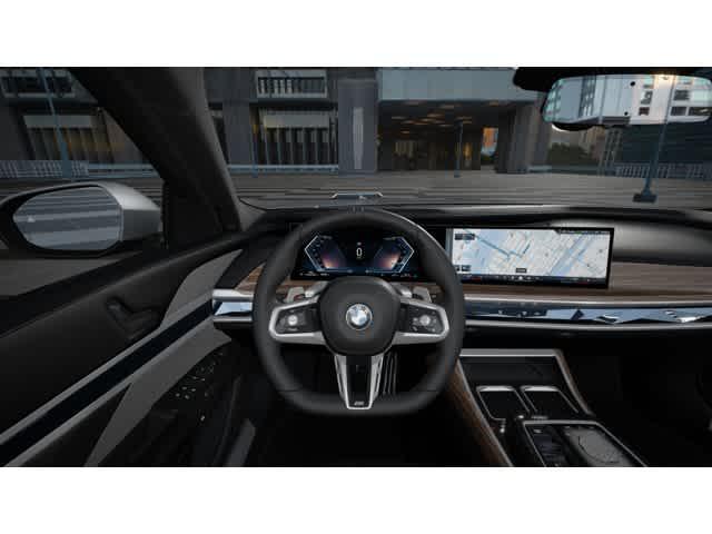 new 2025 BMW 740 car, priced at $102,635