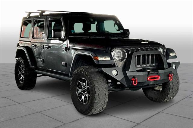 used 2018 Jeep Wrangler Unlimited car, priced at $27,894