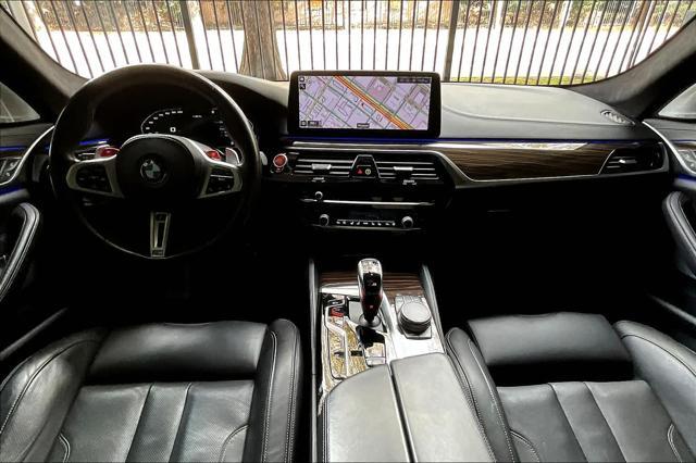 used 2021 BMW M5 car, priced at $76,400