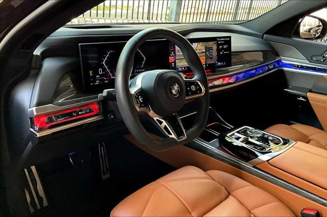 used 2023 BMW 740 car, priced at $69,944