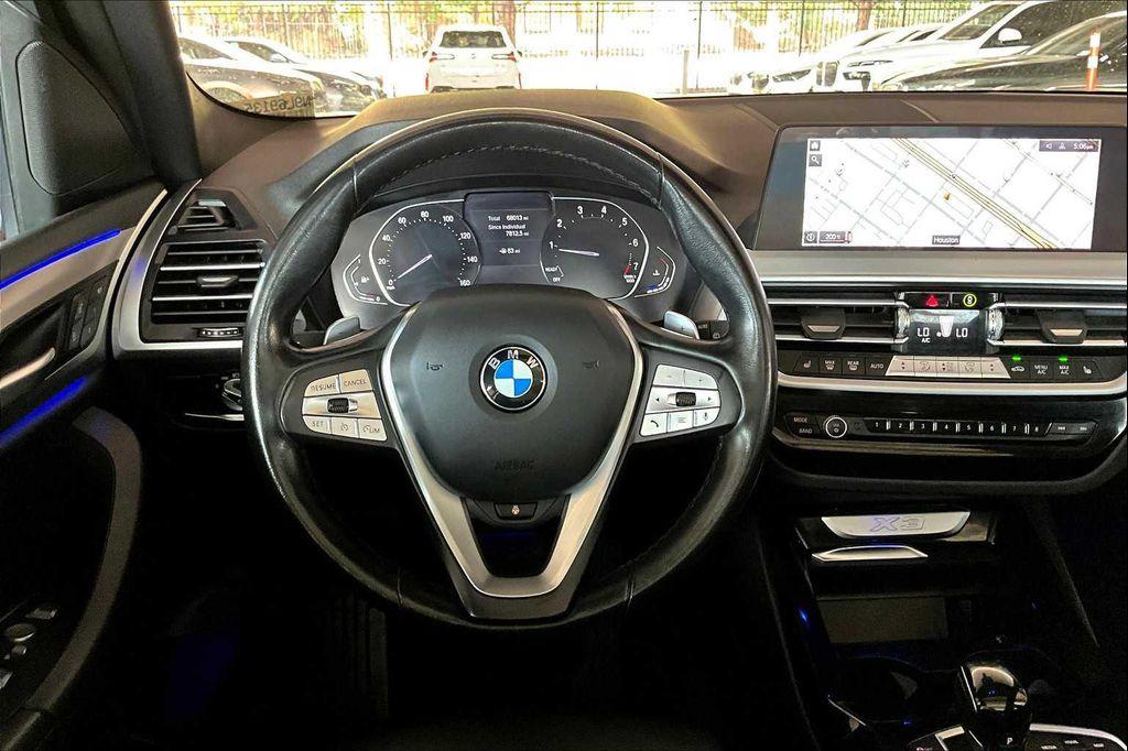 used 2022 BMW X3 car, priced at $27,490