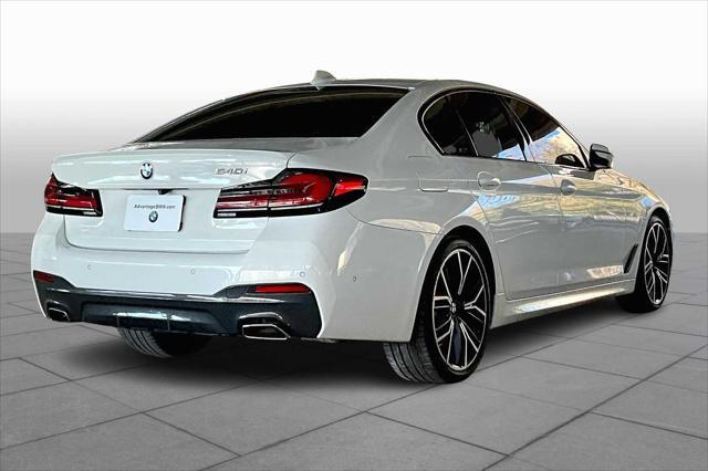 used 2022 BMW 540 car, priced at $34,444