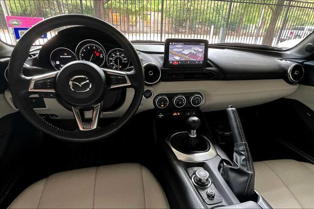 used 2021 Mazda MX-5 Miata RF car, priced at $26,500