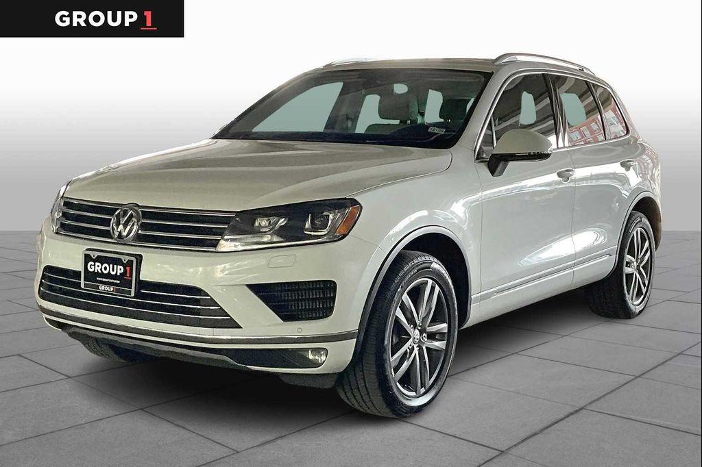 used 2016 Volkswagen Touareg car, priced at $21,500
