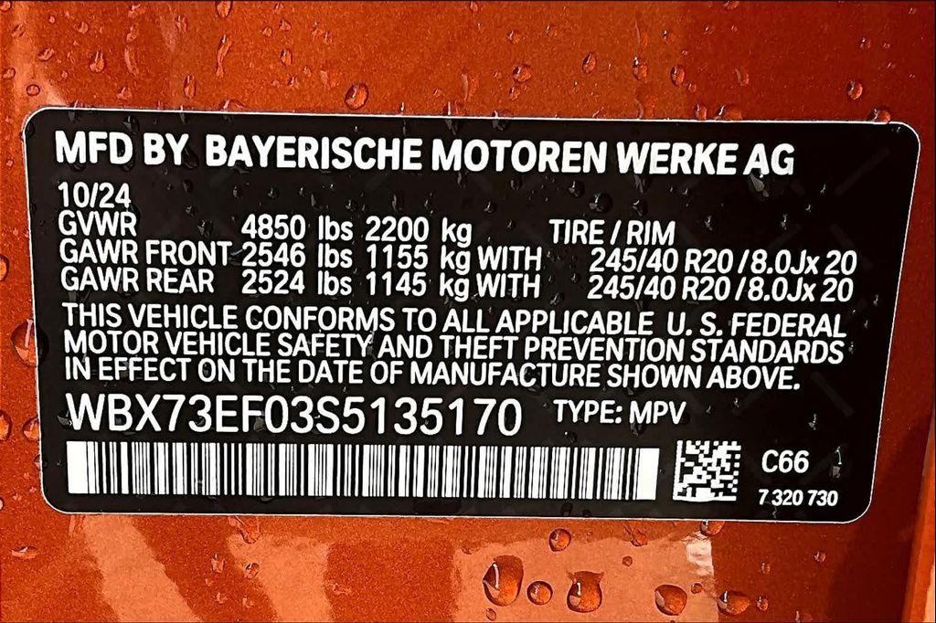 new 2025 BMW X1 car, priced at $49,810
