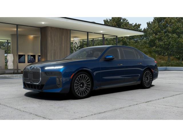 new 2025 BMW 740 car, priced at $121,150