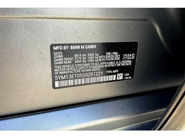 new 2025 BMW X5 M car, priced at $151,845