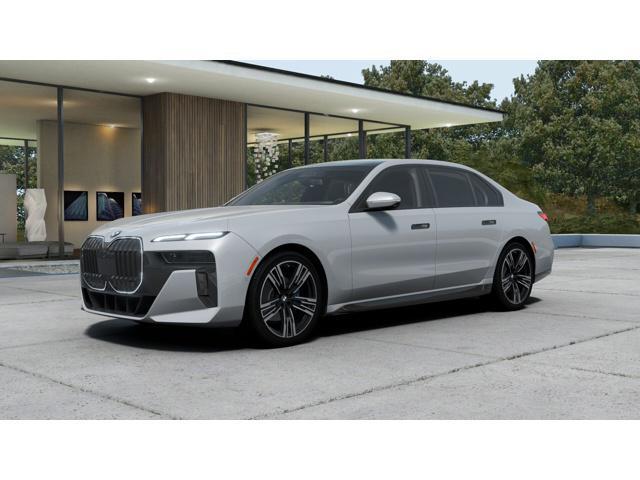 new 2025 BMW 740 car, priced at $105,000