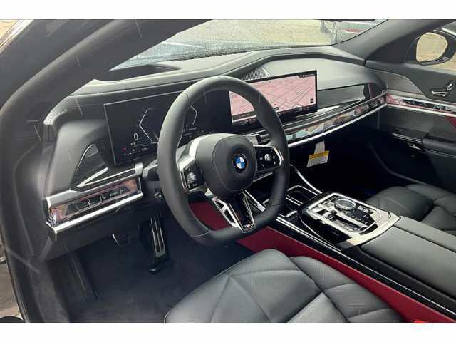 new 2025 BMW 740 car, priced at $96,400