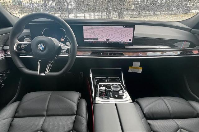 new 2025 BMW 740 car, priced at $103,955