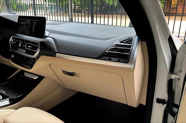 used 2022 BMW X3 car, priced at $27,900