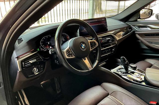 used 2022 BMW 540 car, priced at $41,462