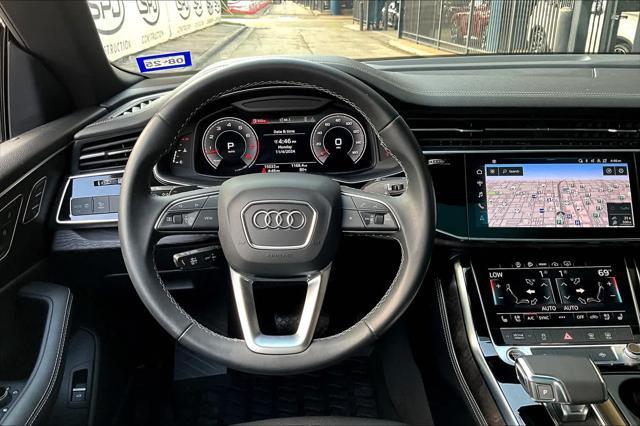 used 2023 Audi Q8 car, priced at $58,556