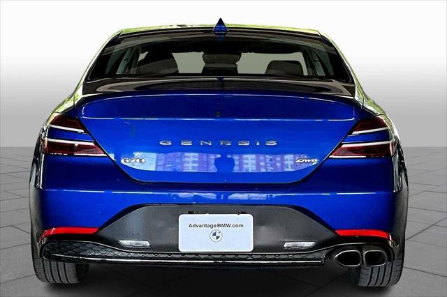 used 2022 Genesis G70 car, priced at $24,988