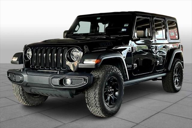 used 2021 Jeep Wrangler car, priced at $25,422