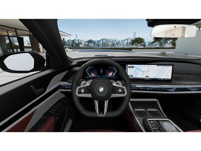 new 2025 BMW 740 car, priced at $115,575