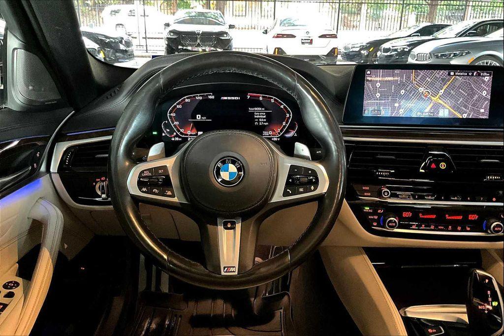 used 2020 BMW M550 car, priced at $36,180