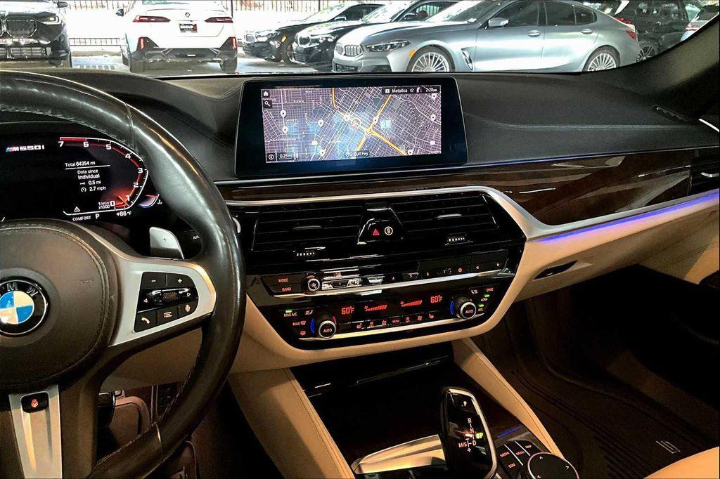 used 2020 BMW M550 car, priced at $36,180