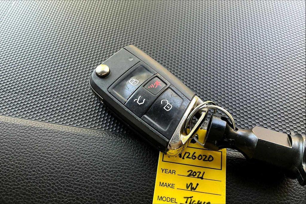 used 2021 Volkswagen Tiguan car, priced at $22,480