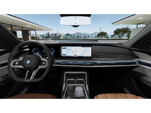 new 2025 BMW 740 car, priced at $106,485