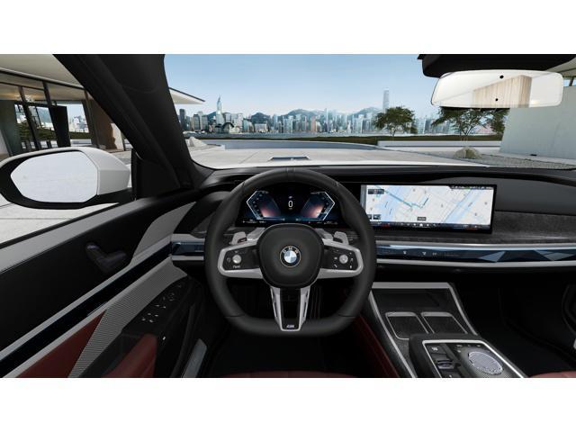 new 2025 BMW 740 car, priced at $110,435