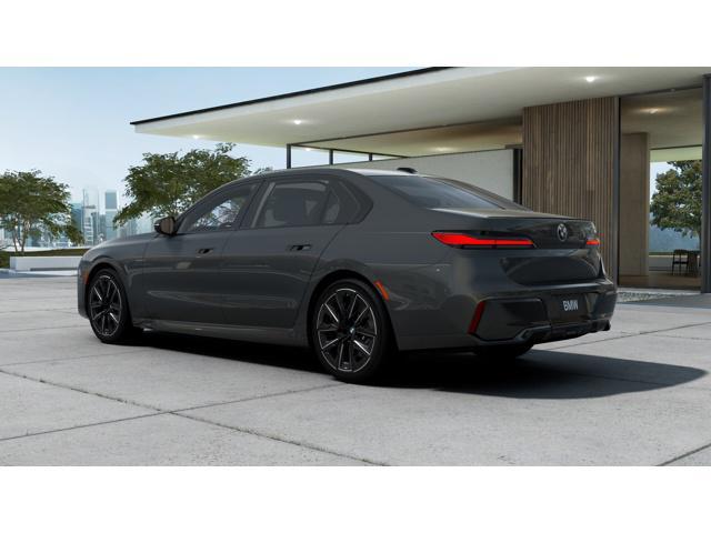 new 2025 BMW 740 car, priced at $114,655