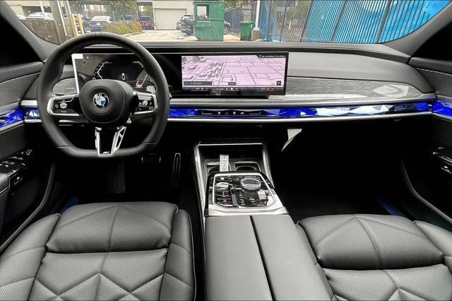 new 2025 BMW 740 car, priced at $101,300