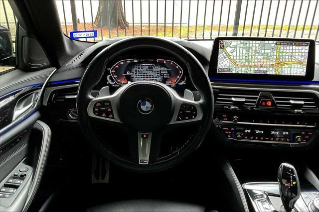 used 2022 BMW M550 car, priced at $42,998