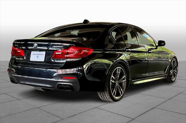 used 2018 BMW M550 car, priced at $28,280